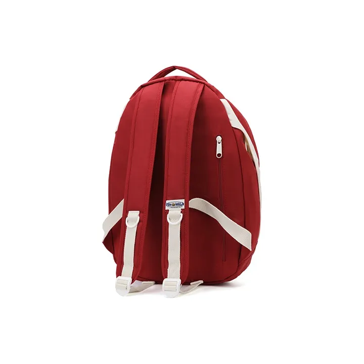 VANWALK Polyester Backpack Women's White/Brown/Purple/Red-6