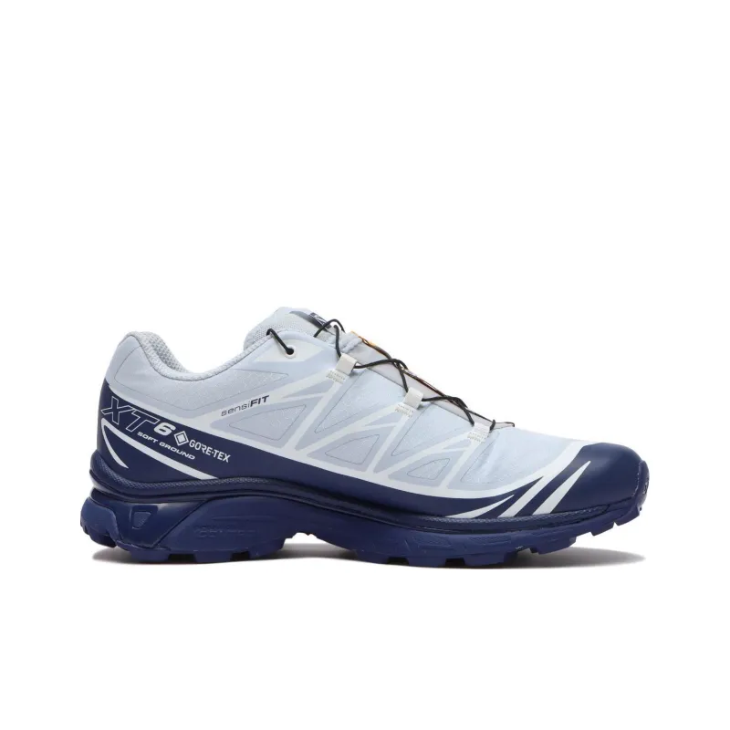 SALOMON XT 6 Gore Tex Blue Print Heather White-1