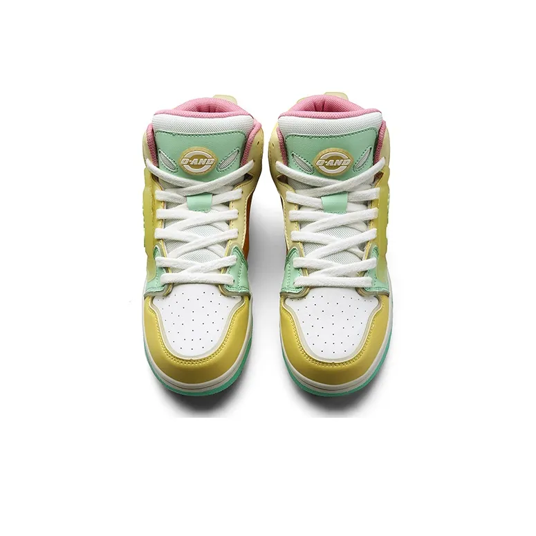 Q-AND High-Top Skateboard Shoes Unisex-14