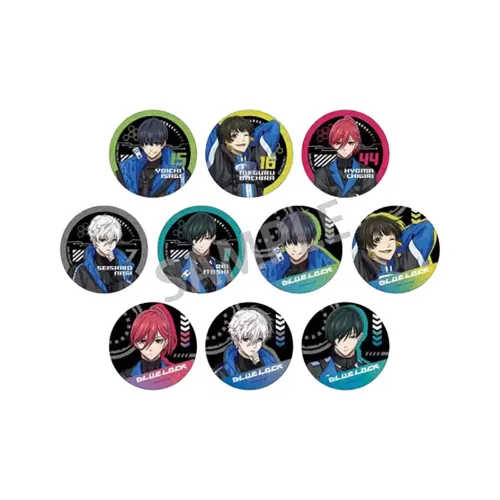 Animate Blue Lock Anime Edition Trading Card With Metallic Finish Cyberpunk IP Merch