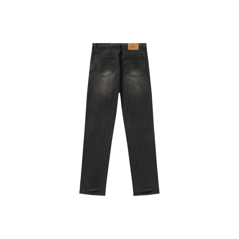 THINGYLAB Jeans Unisex Black Gray-1