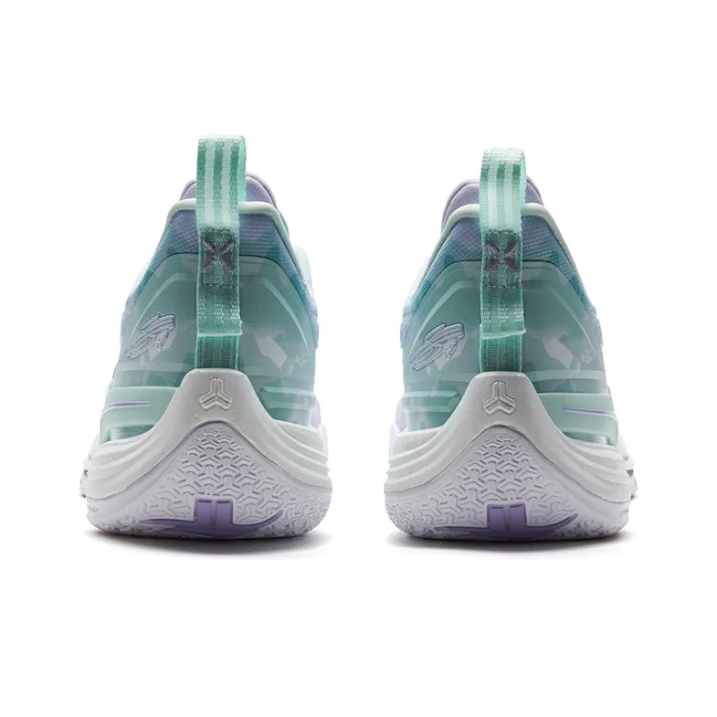 XTEP Jeremy Lin Three Generations Basketball Shoes Men Low Top Green-4