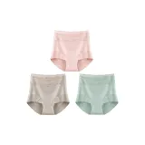 Soft Pink+Greige+Fruit Green