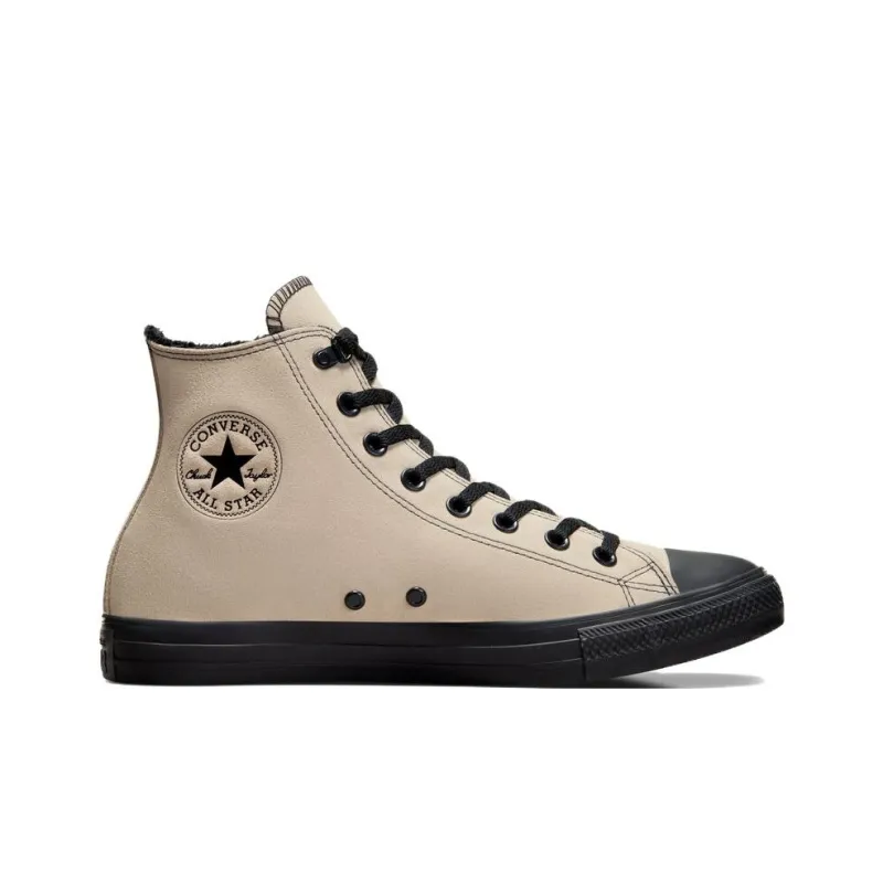 Converse Chuck Taylor All Star Durable Cushioning High Top Canvas Shoes Unisex Beige-1