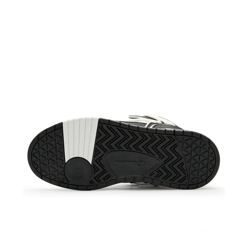 Champion Low Top Skateboard Shoes Unisex Black White-4