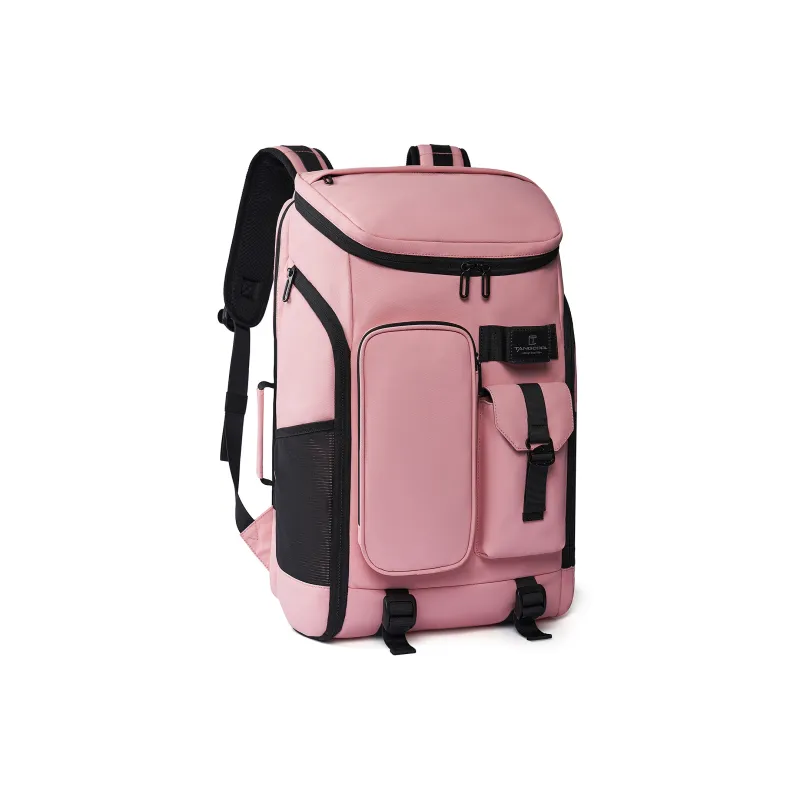 TANGCOOL Oxford Backpack Unisex Black/White-22