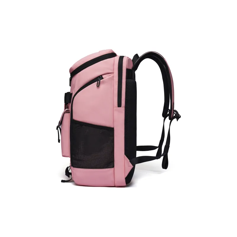 TANGCOOL Oxford Backpack Unisex Black/White-24