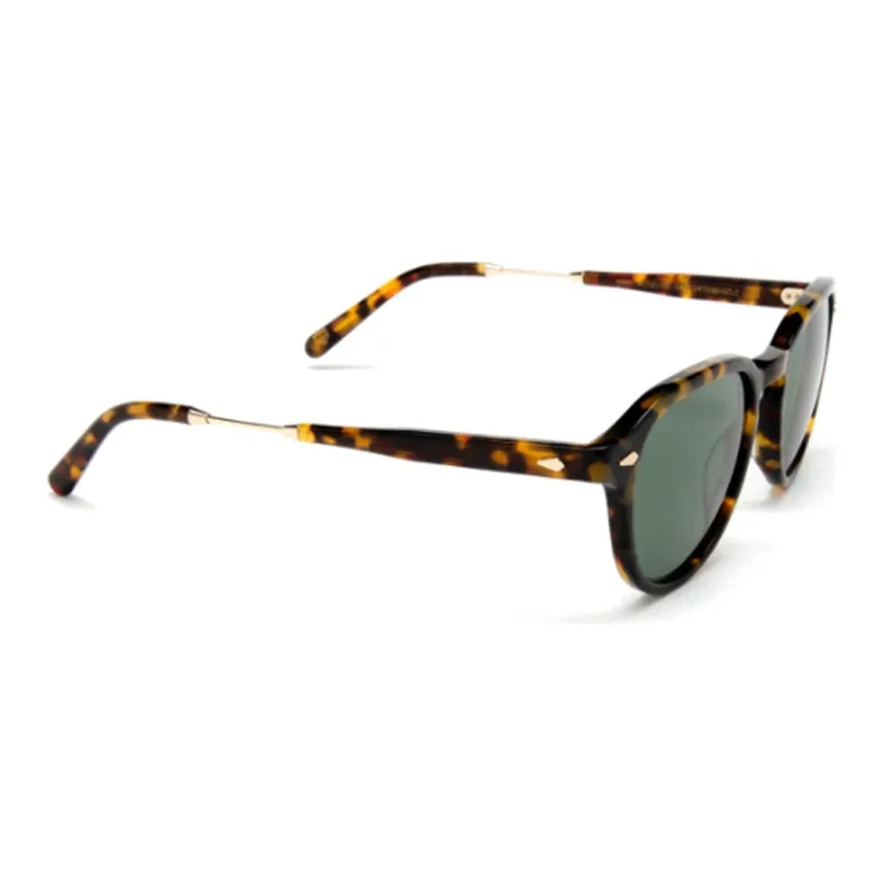 MOSCOT Acetate Irregular Shape Sunglasses Unisex Tortoiseshell-1