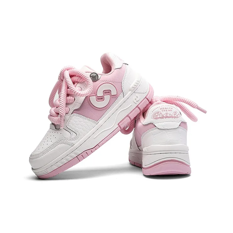 CAI CHI Anti Slip Wear Resistant Mid Top Skateboard Shoes Unisex-6