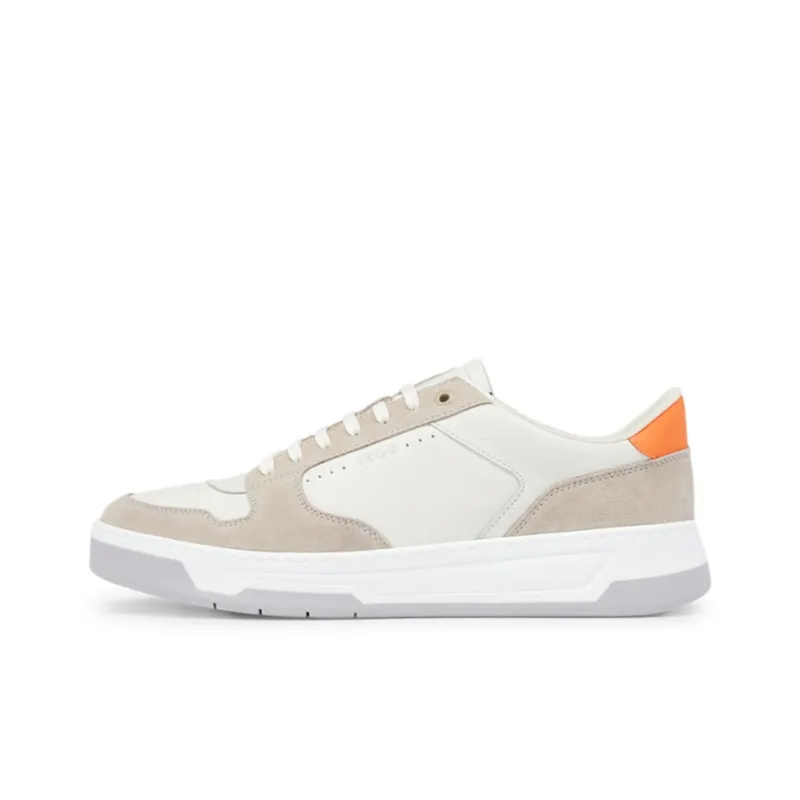 HUGO BOSS Wear-Resistant Low-Top Skateboard Shoes Men's Beige-0