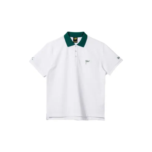 New Era Polo Shirts Men White