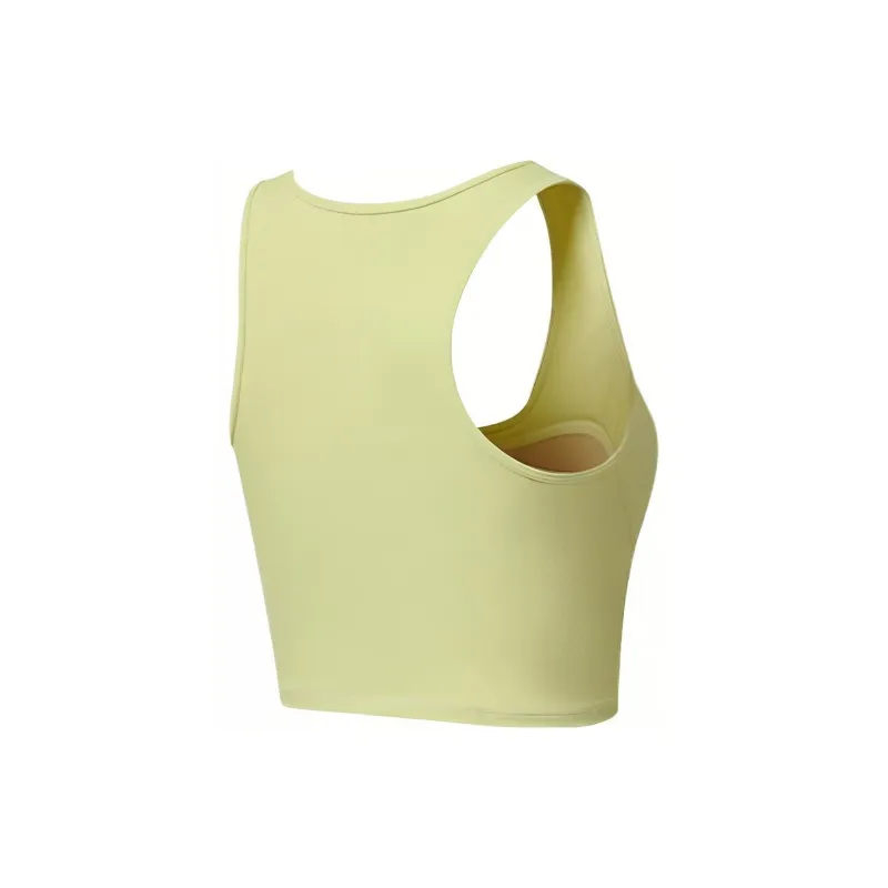 Saucony Sleeveless Sports Shirts Women's Delicate Yellow-1