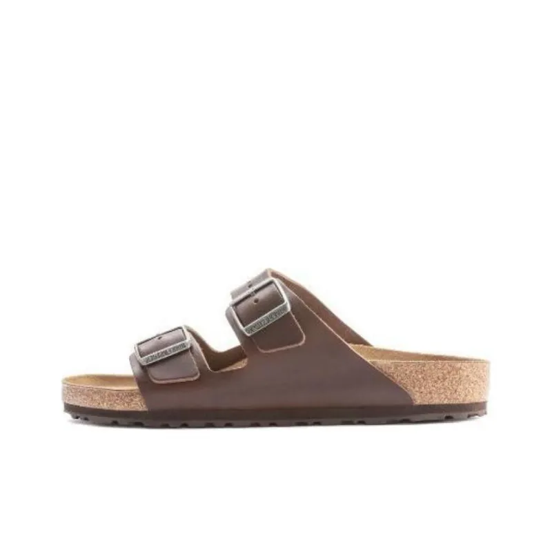 Birkenstock Arizona Grip Natural Leather 'Vintage Wood Roast'-0