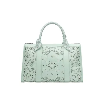 AMIRI Nappa Leather Shoulder Bag Crossbody Bag Handbag Regular Unisex Frost Green