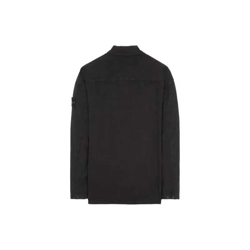 STONE ISLAND Shirts Men Black-1