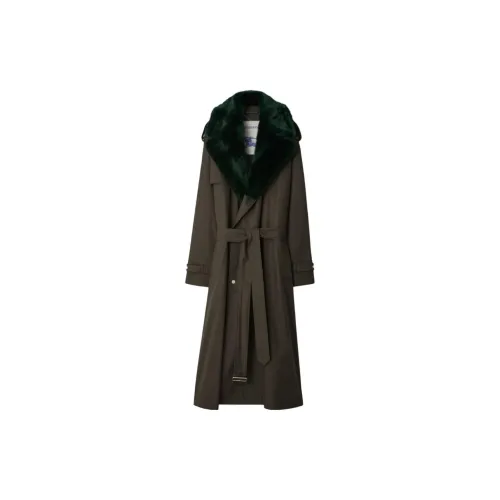 Burberry Trench Coats Women's Capybara Brown