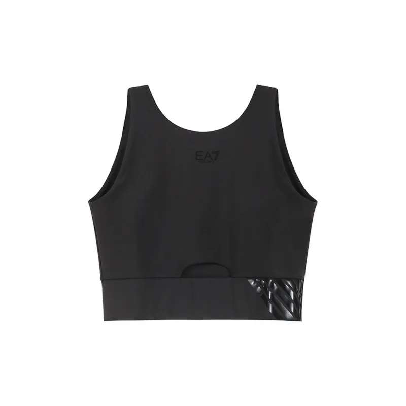EMPORIO ARMANI Logo print Sports Bra-1