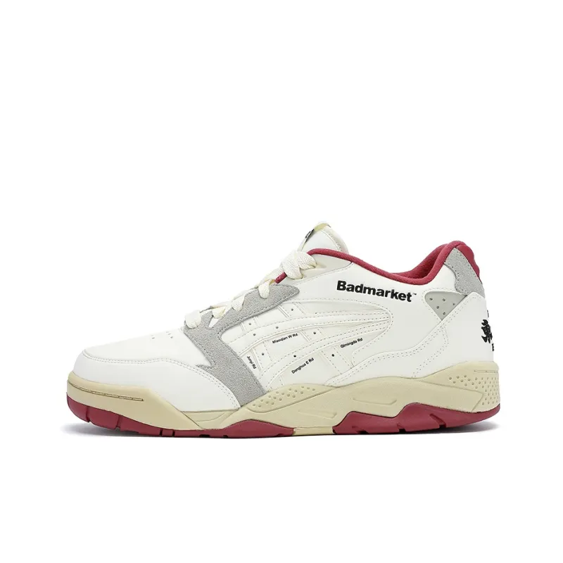 Asics X Badmarket GEL FUSE 'White Grey Red'-1