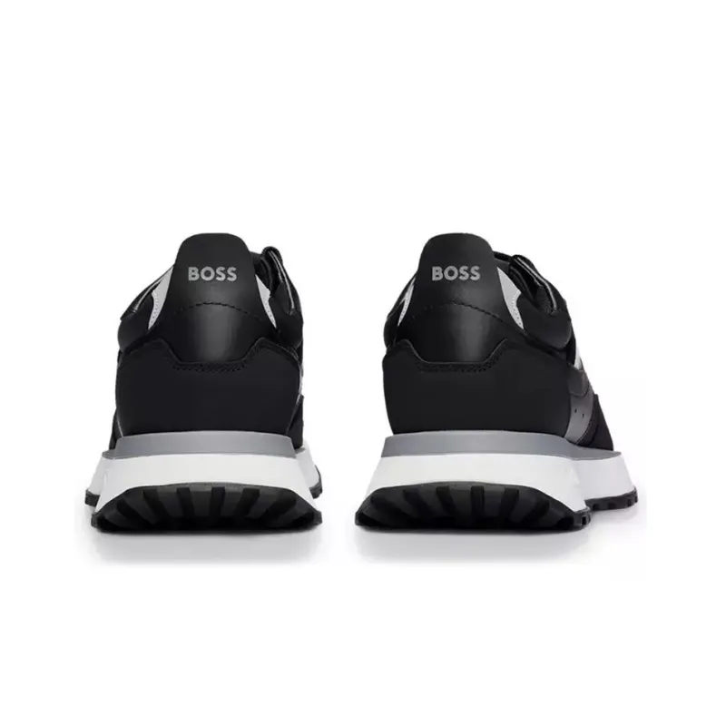 BOSS Striped Lace up Sneakers-3