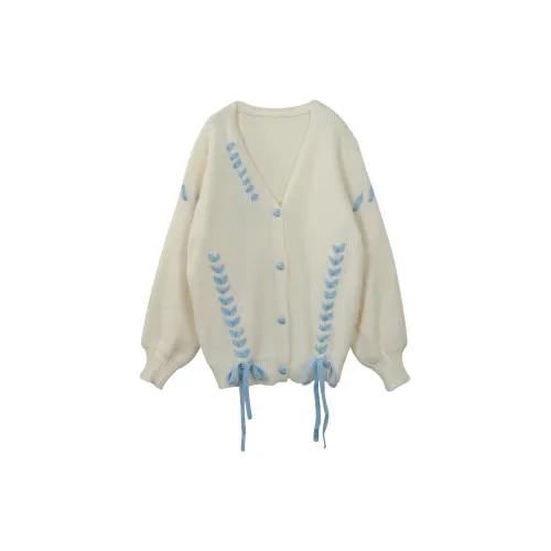 EOEI Knitted Fabric Cardigan Women's