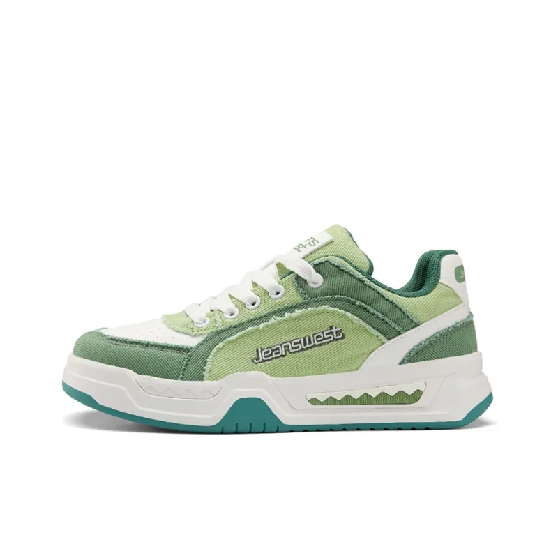 JEANSWEST Height Increasing Abrasion Resistant Slip Resistant Low Top Skateboard Shoes Unisex-8