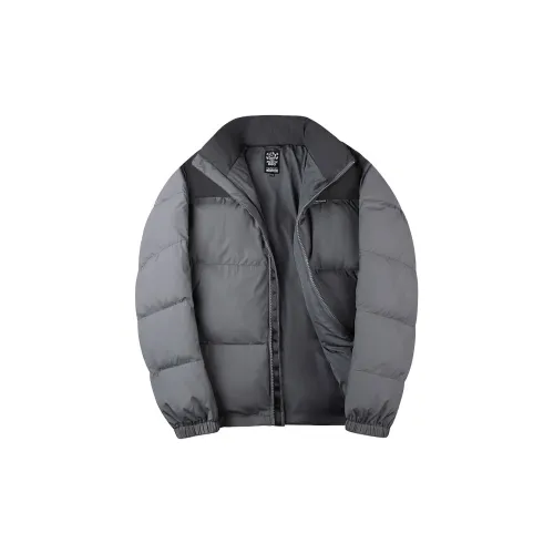 Muscle Dog Puffer Jackets Men Dark Gray