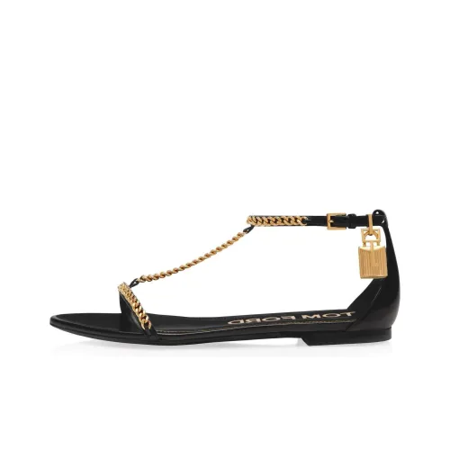 TOM FORD One Strap Sandals 0.5cm Women's Black