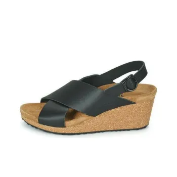 Birkenstock Strap Sandals 4cm Women's Black