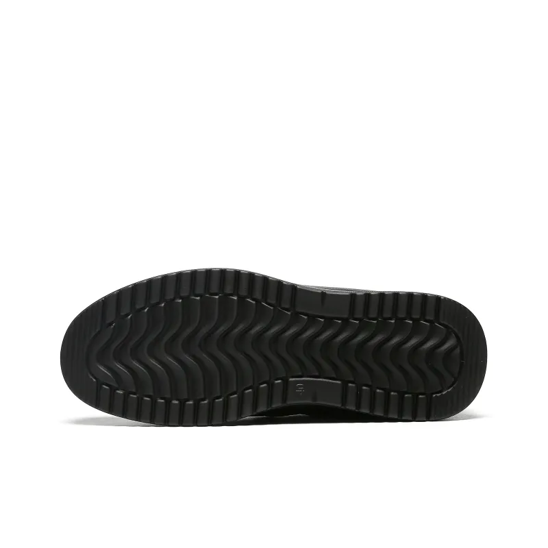 SOBB Dress Shoes Men Low Top Black-5