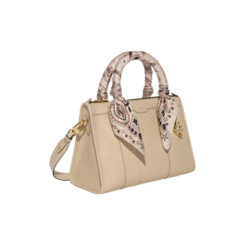 AMIRI Cotton Tote Bag Shopping Bag Handbag Shoulder Bag Crossbody Bag Mini Women's Light Khaki-1