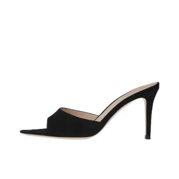 GIANVITO ROSSI Elle 85mm Suede Mules