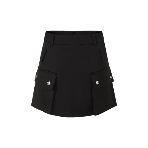 LA.F LAFREEDOM Cargo Short Skirts Women's Black