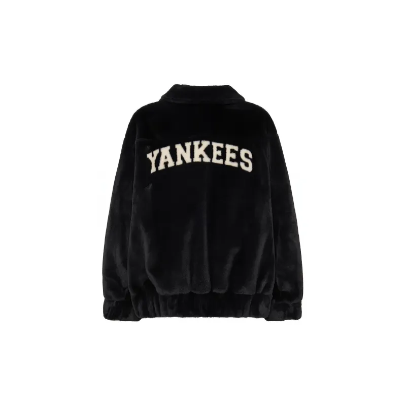 MLB Velvet Jackets Unisex Black-1