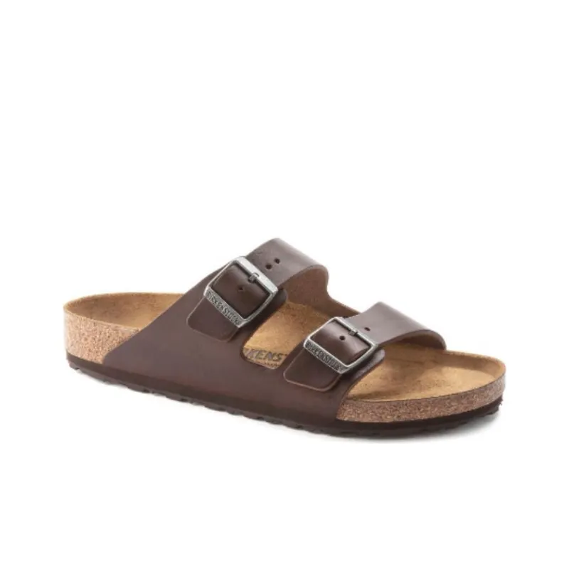 Birkenstock Arizona Grip Natural Leather 'Vintage Wood Roast'-1