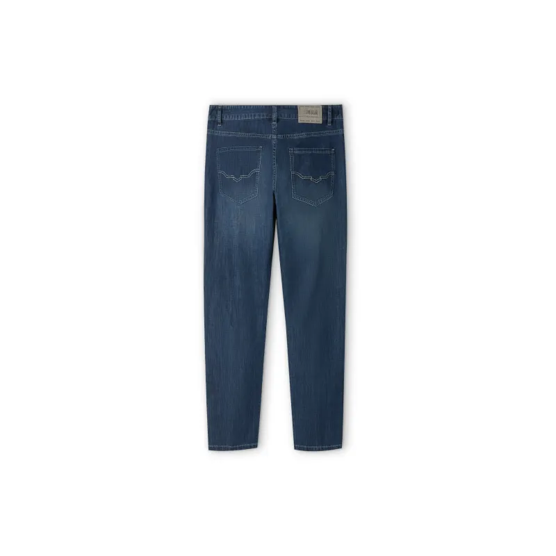 HLA Jeans Men Denim Blue Transition Color Dark 35-1