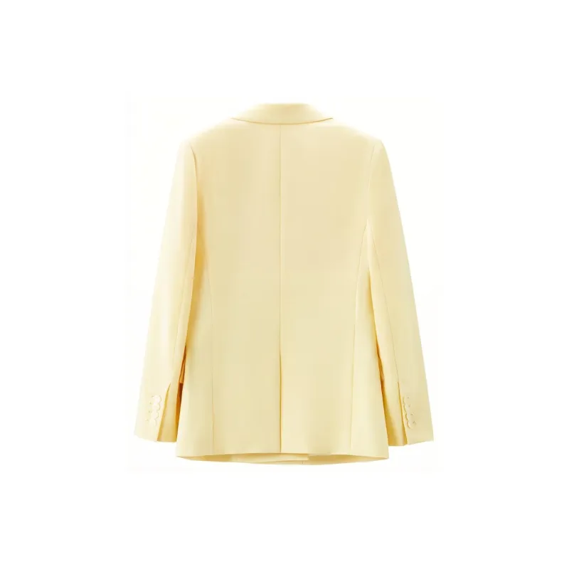 OVV Business Suits Women's Light Yellow 18-1