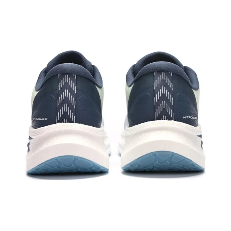 Anta Champion Running Shoes 2nd Generation Anti Slip Wear Resistant Low Top Running Shoes Men's Gray Green-4