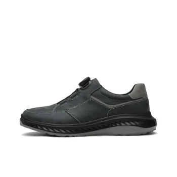 CROWN Abrasion Resistant Low Top Casual Shoes Men's Dark Gray