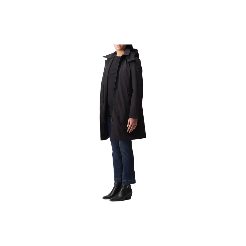WOOLRICH Logo Patch Hooded Parka-2