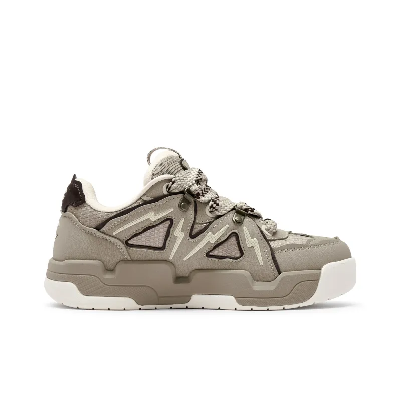 Champion Mix Skate V1 Low Top Skateboard Shoes Men's Brown-1