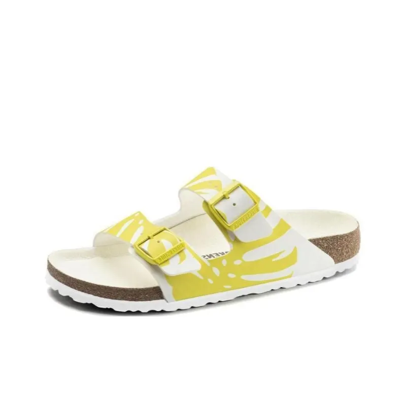 Birkenstock Slide Slippers Unisex Yellow-0