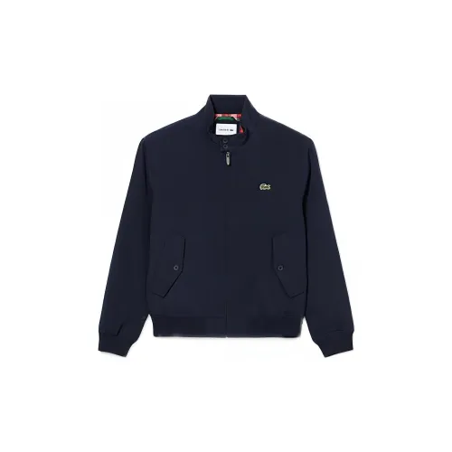 LACOSTE Jackets Men Navy Blue