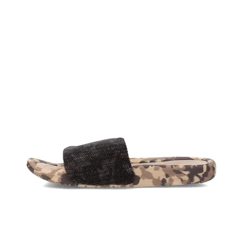 Heydude Slide Slippers Men's Black Multicolor