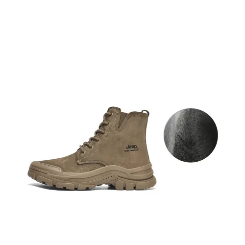 Jeep Short Martin Boot Men's Khaki