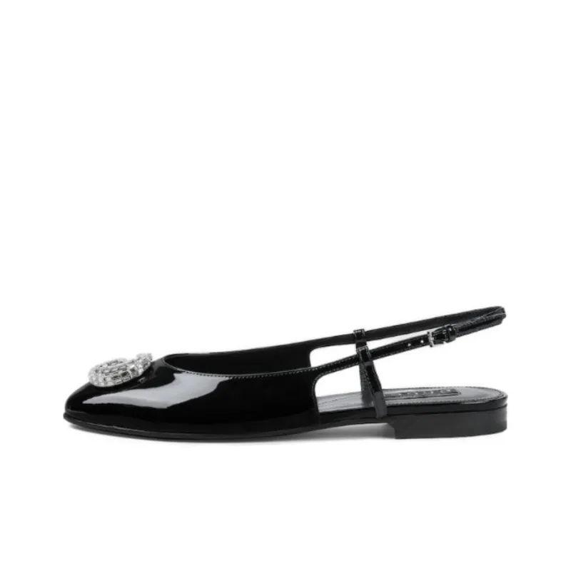 GUCCI Casual Single Shoes Women's Black-0
