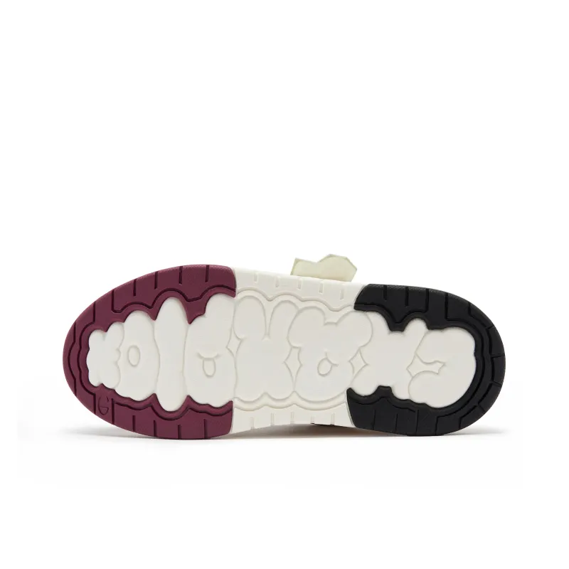 Champion Low Top Skateboard Shoes Unisex Dark Red-4