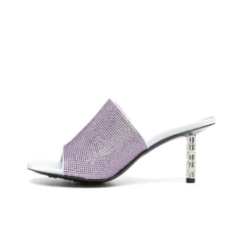 Givenchy G Cube Embellished Mules