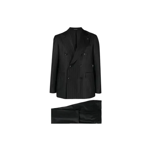 Tagliatore Pinstriped Virgin-wool Suit