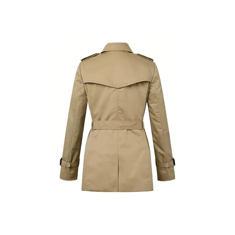 HAZZYS Trench Coat Women's Beige-1