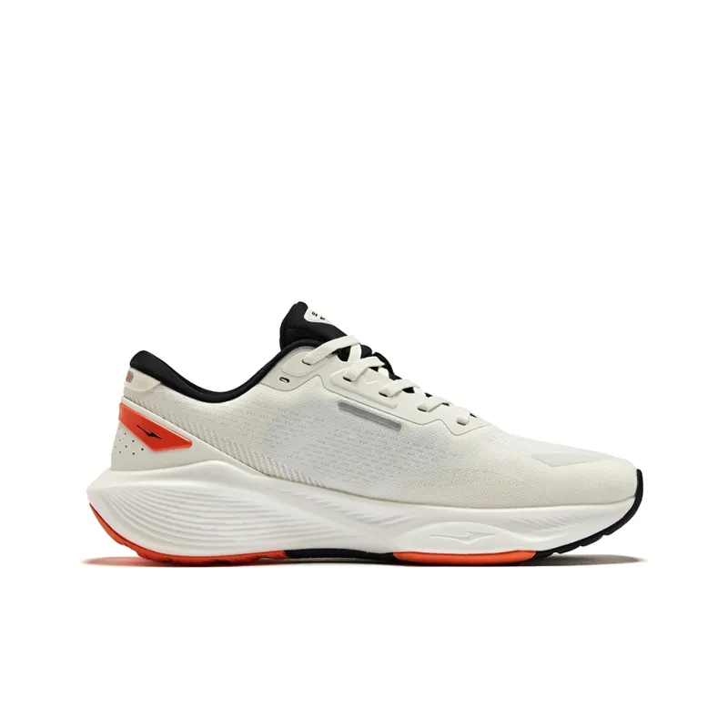 Erke Chip Pop 5.0 SE Cushioning Wear-Resistant Low-Top Running Shoes Men's Microcrystal White/Jet Black-1